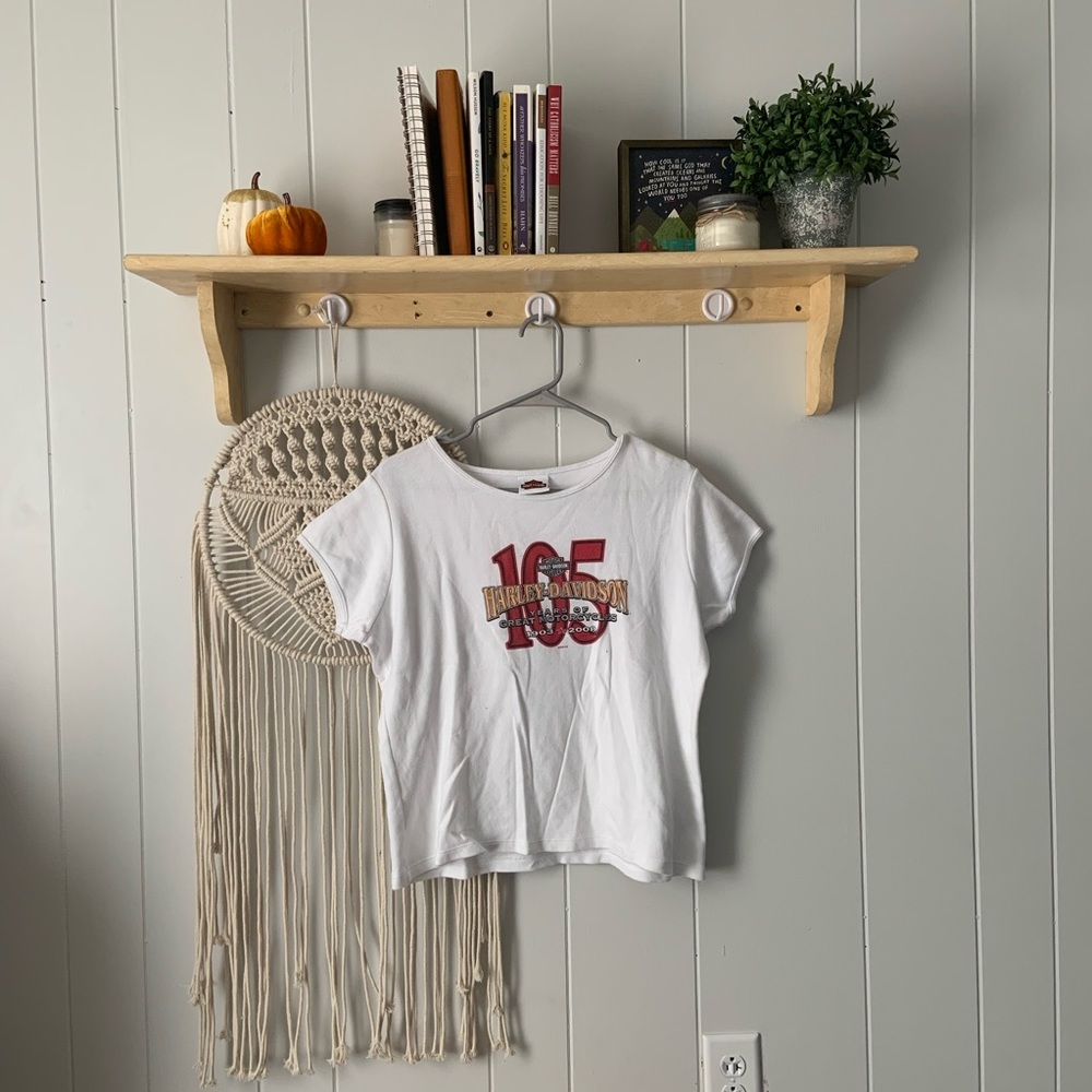 HARLEY-DAVIDSON 105yrs anniversary babydoll tee